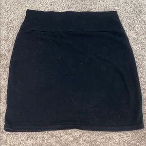 Black skirt